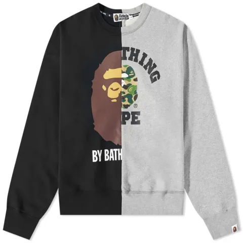 College & By Bathing Loose Fit Crew Sweat