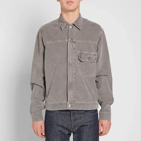 Hidden Zip Jean Jacket
