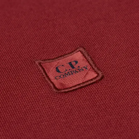 Long Sleeve Garment Dyed Pique Polo