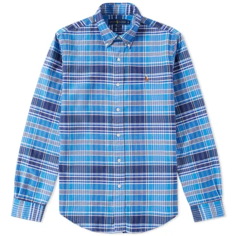 Slim Fit Button Down Oxford Shirt