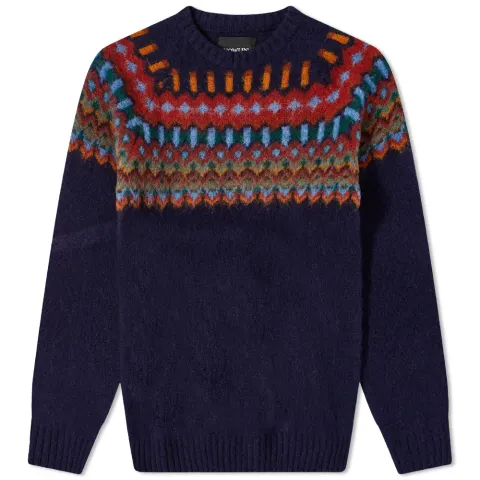 Howlin' New World Science Fair Isle Crew Knit