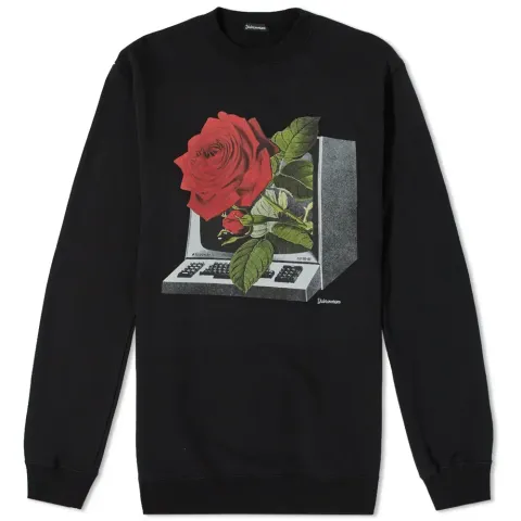 Computer Logo Crew Sweat