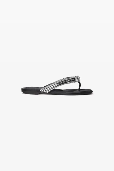 JENNA TUBULAR FLAT THONG SANDAL