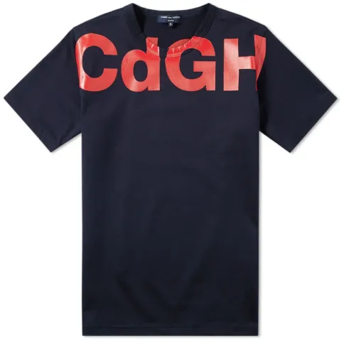 Comme des Garcons Homme Logo Print Tee