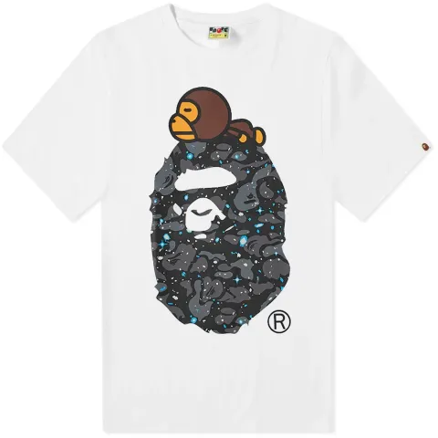 Space Camo Milo On Big Ape T-Shirt