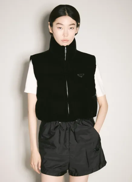 Velvet Down Vest