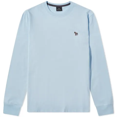 Long Sleeve Zebra Logo T-Shirt