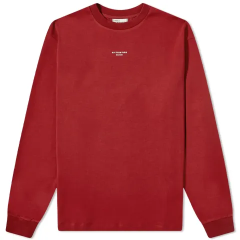 Drôle de Monsieur Long Sleeve Not From Paris T-Shirt