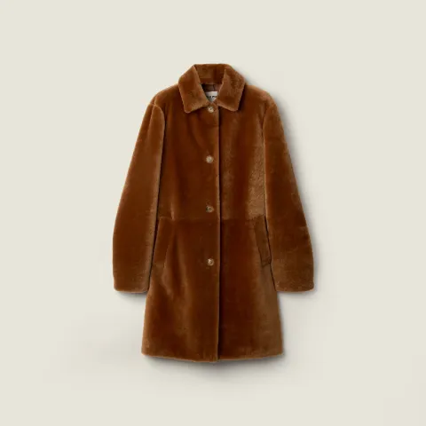 Shearling coat