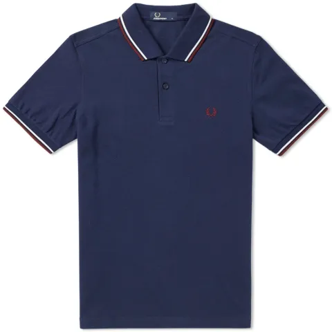 Fred Perry Slim Fit Twin Tipped Polo