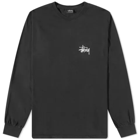 Long Sleeve Basic Pigment Dyed T-Shirt