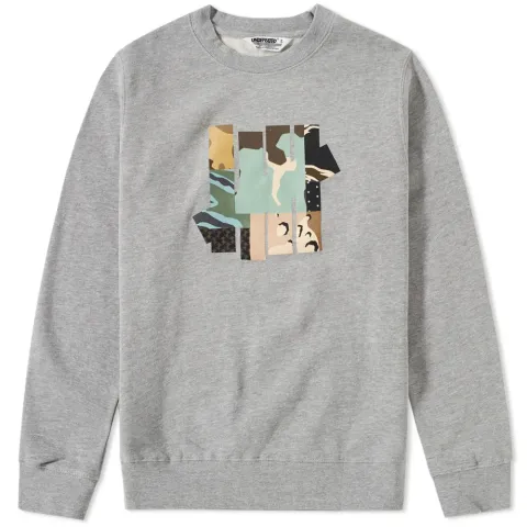 Patchwork Strike Crew Sweat
