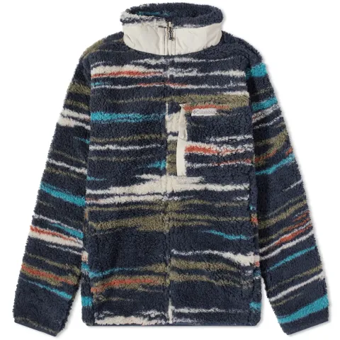 Winter Pass Zip Through Print Fleece