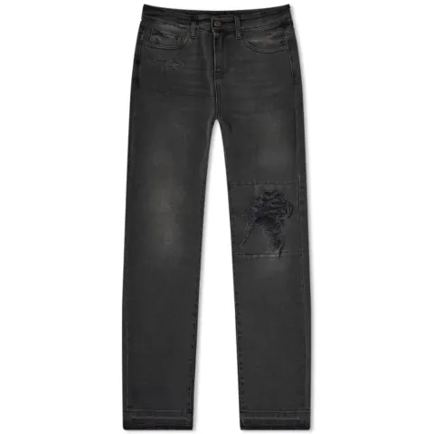 Distressed Knee Jeans