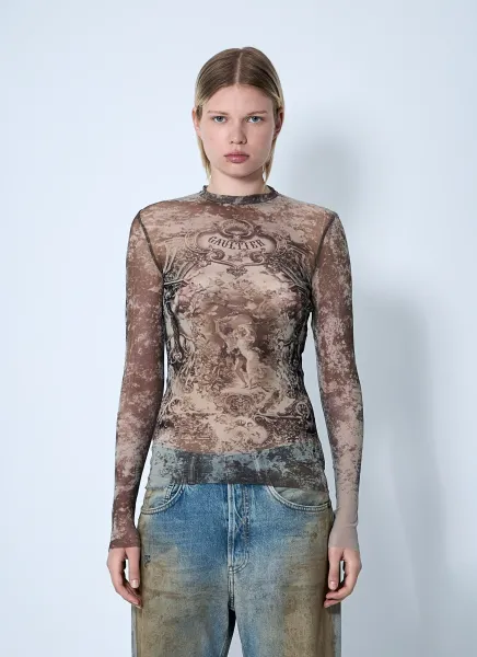 Médaillon Mesh Top