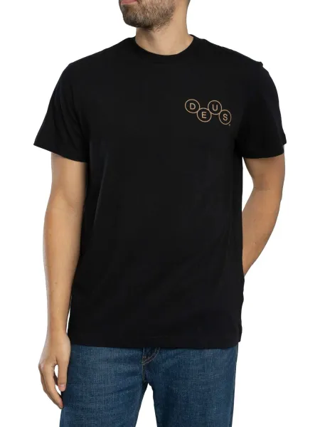 Deus Ex Machina Mechanism Back Graphic T-Shirt