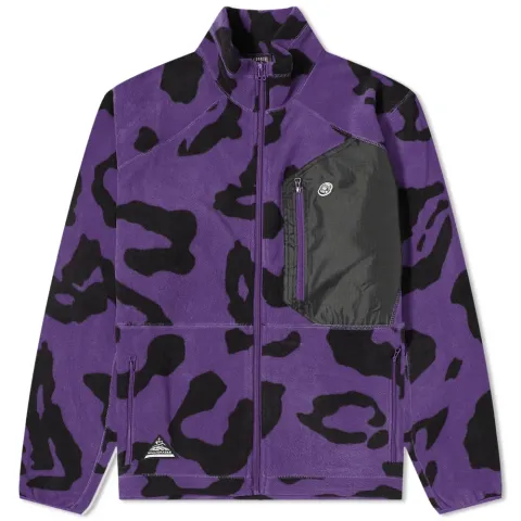 Leopard Fleece Jacket