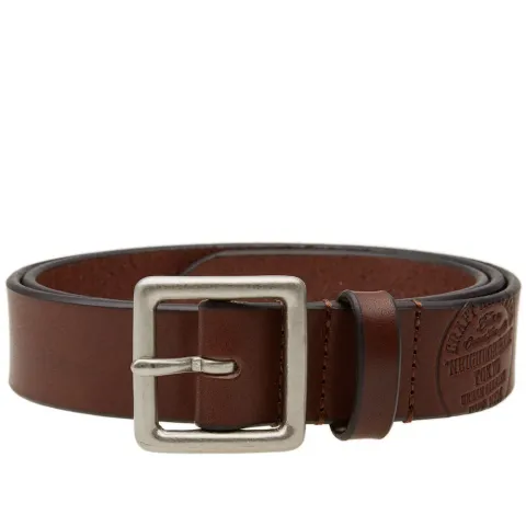 Square Buckle Garrison Belt
