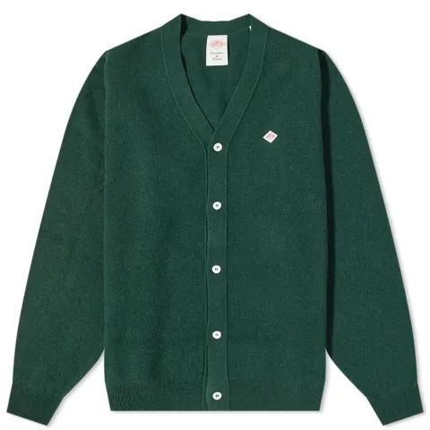 Logo Lambswool Cardigan