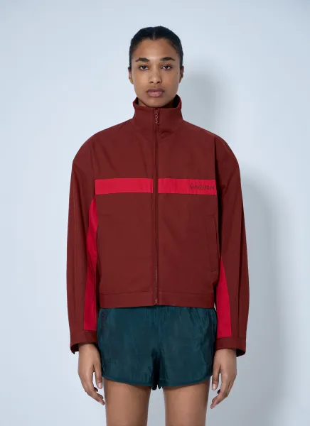 High-Neck Zip Jacket