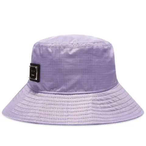 Buko Nylon Plaque Face Bucket Hat