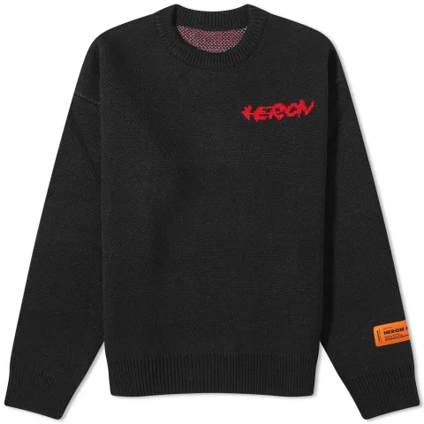 Flaming Crew Knit