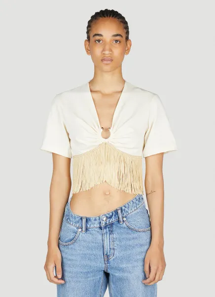 Fringe Hem Top