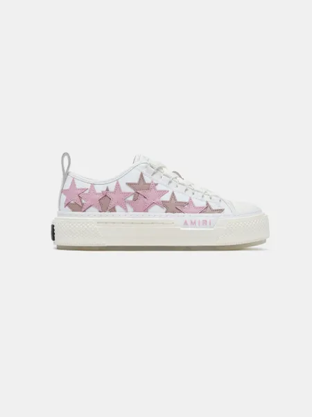 WOMEN - WOMEN'S STARS COURT LOW - WHITE/PINK