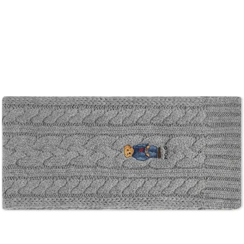 Bear Cable Knit Scarf