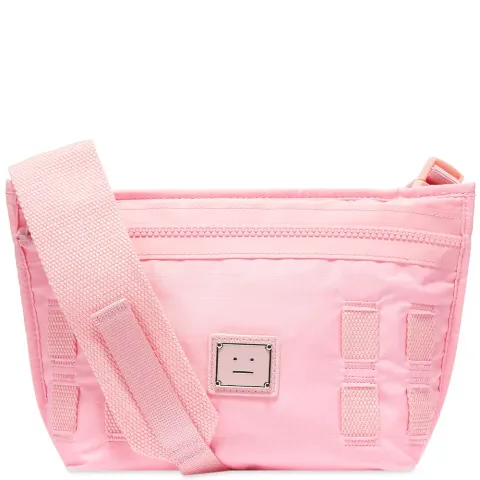 Agios Plaque Face Cross Body Bag