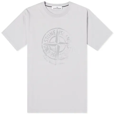 Reflective One Badge Print T-Shirt