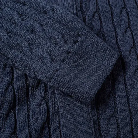Cable Shawl Cardigan