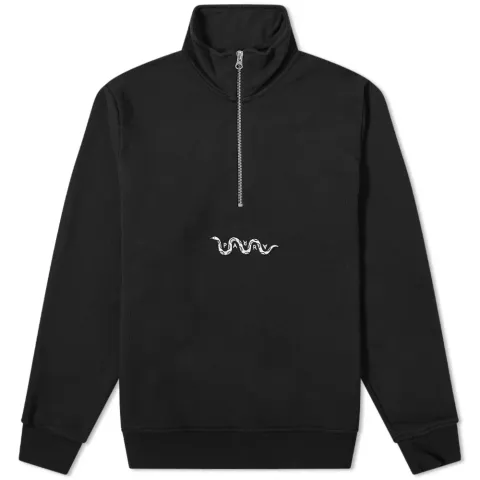 Snaked Zip Sweat