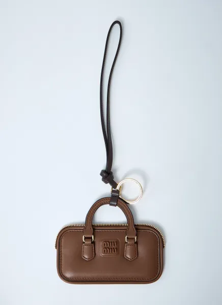 Arcadie Leather Keyring