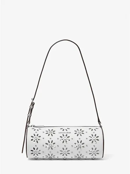 Izzy Small Pebbled Leather Barrel Pochette