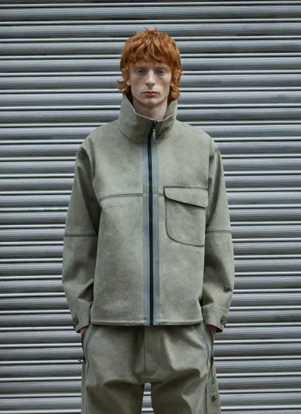 Alcantara Pidgeon Jacket