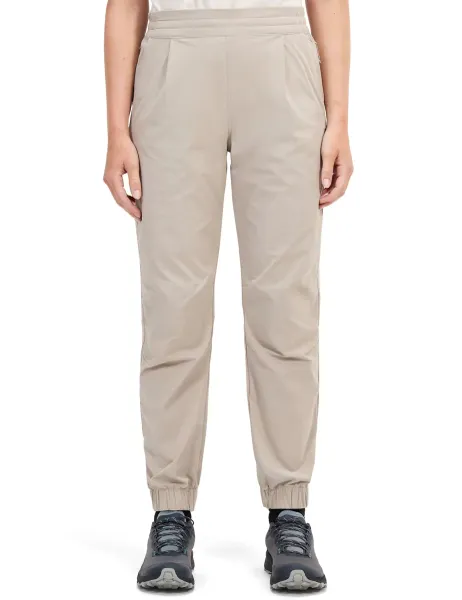 Explorer Elasticated Waist Straight Leg Trousers Taupe