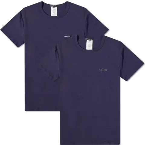 Stretch Cotton Logo T-Shirt - 2 Pack