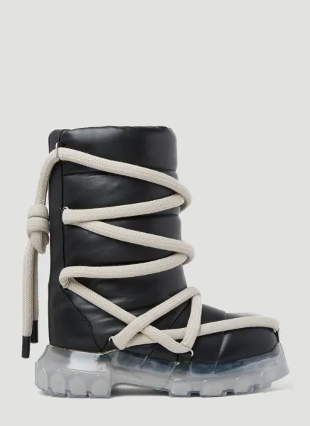 Lunar Tractor Padded Leather Boots