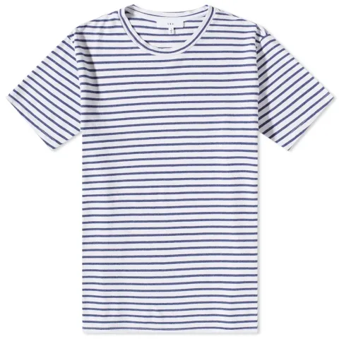 Organic Hemp Stripe Crew T-Shirt