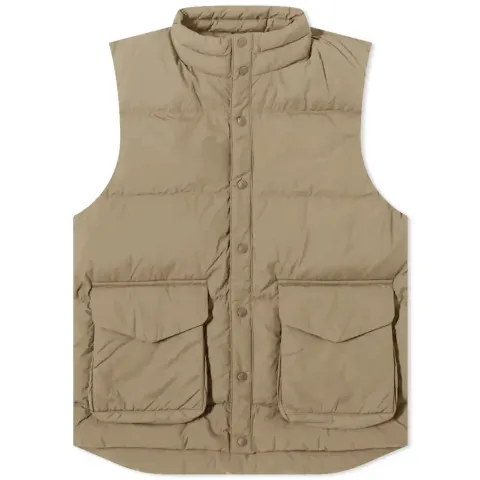 Recycled Nylon Ripstop Down Vest