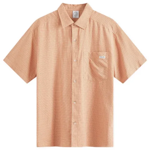 Polar Skate Co. Mitchell Short Sleeve Check Shirt