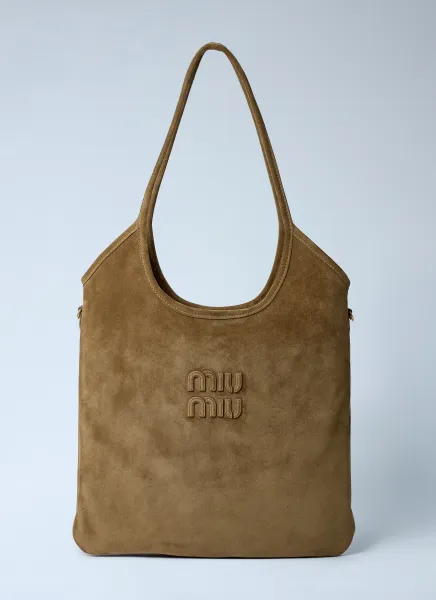 Ivy Suede Shoulder Bag