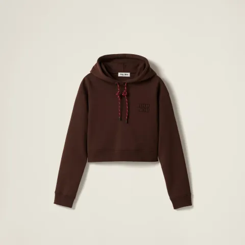 Cotton fleece hoodie