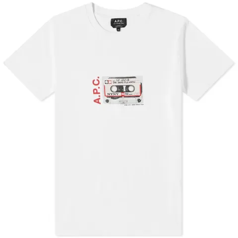 A.P.C. Natael Cassette Print Tee