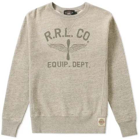 Double V Graphic Crew Sweat