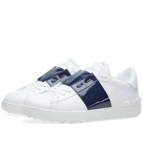 Open Low Top Patent Sneaker