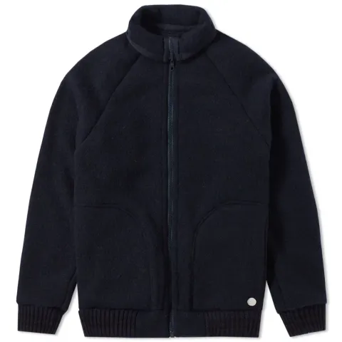x Peak Performance Wool Zip Fleece Jacket
