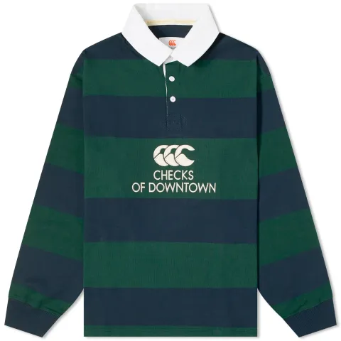 x Canterbury Hoop Striped Rugby Shirt