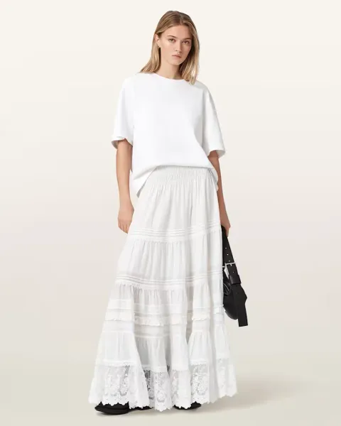 Meadow Tiered Maxi Skirt